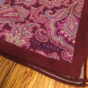 TED BAKER POCKET SQUARE